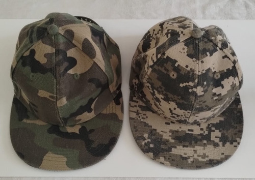 Gorra Para Niños C/ Vicera Camuflada Talle Unico Buen Estado