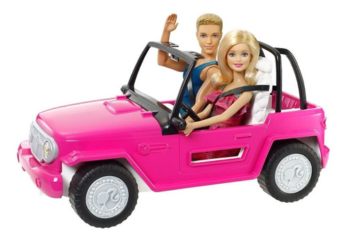 Barbie Carro De Playa Ken