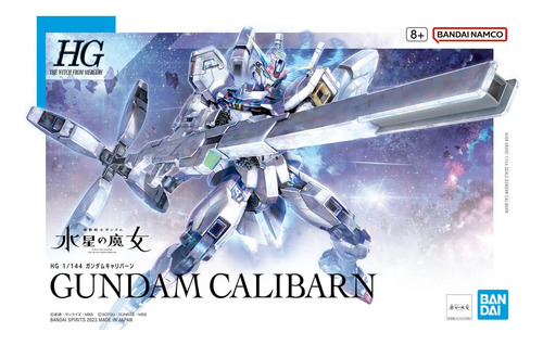 Maqueta 1/144 Hg Calibarn Gundam The Witch From Mercury