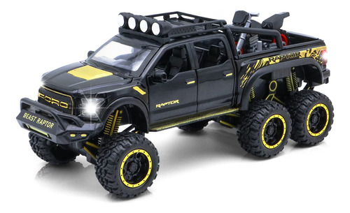 Monster Trucks Para Niños  Coche De Juguete De Metal Fu.