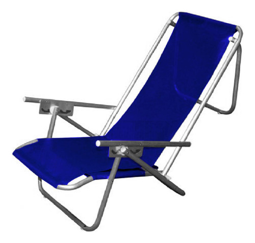 Reposera Sillon 5 Posiciones Aluminio Silla Playa Camping