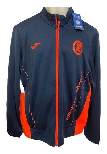 Sudadera Joma Cierre Completo Cruz Azul Original 2022 Navy