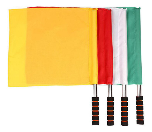 Bandera De Árbitro, Bandera De Mano De Comando Amarillo