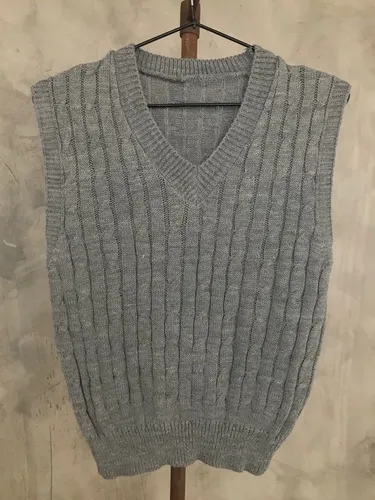Chaleco Mujer Hilo De Trenzas Sweater No Mangas Varias Env o gratis