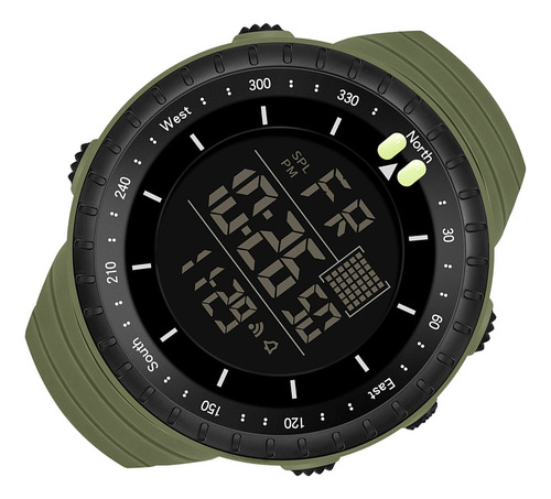 Reloj Digital Deportivo Electrónico Impermeable Nocturno Gra