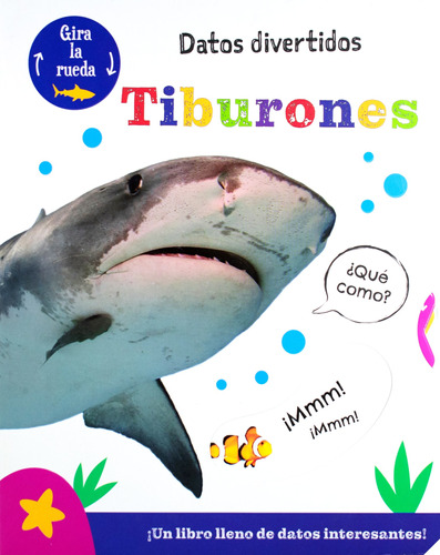 Datos Divertidos: Tiburones: Libro Infantil Datos Divertidos: Tiburones, de Varios. Serie Datos Divertidos: Grandes Felinos. Editorial Silver Dolphin (en español), tapa dura en español, 2022
