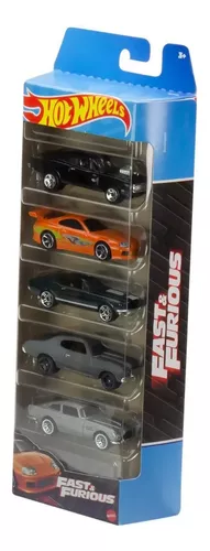 5 Pack Fast & Furious - Velozes e Furiosos - 1/64 - Hot Wheels 2021