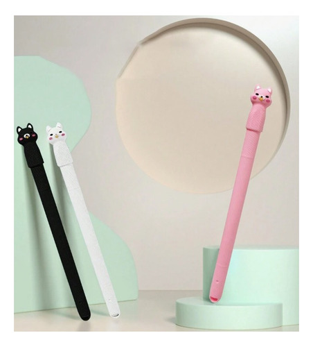 Funda De Silicona Suave Para Apple Pencil 2da Gen-gatito