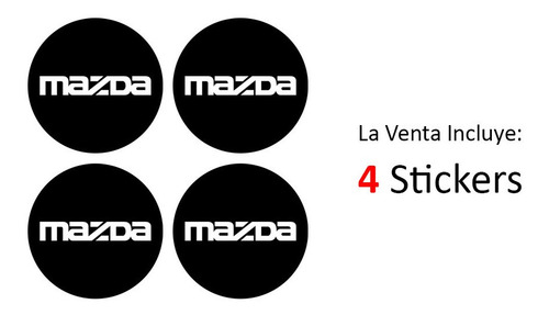 Stickers Para Copas Mazda 323