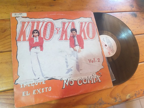 Kiko Y Kako Vol. 2 Vinilo Lp 1990 Cumbia Tropical Cuarteto