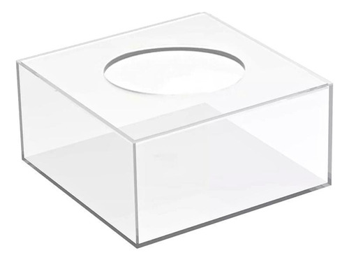 Caixa De Acrilico Para Decoração De Bolos 20x20x10.