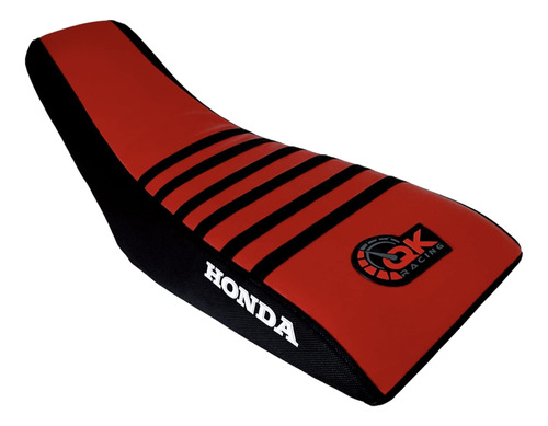 Qk Racing Funda Asiento Para Honda Trx Quad Lado Rojo Negro