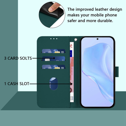 Funda De Piel Tipo Cartera Para Teléfono Qukitel C57 Pro