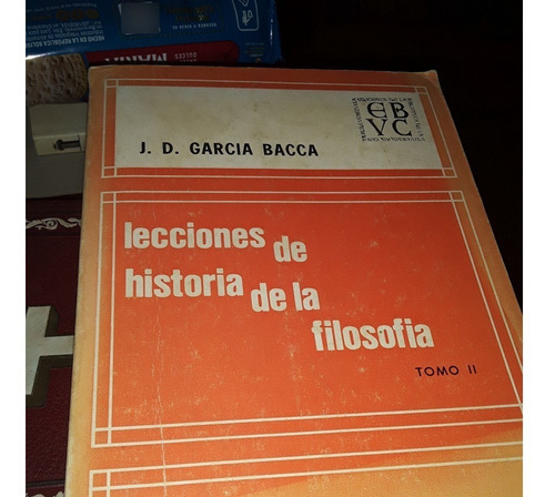 Garcia Bacca. Historia De Grecia.ucv