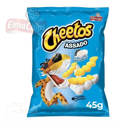 Cheetos Onda Sabor Requeijão - Elma Chips • 45 G – Made in Market