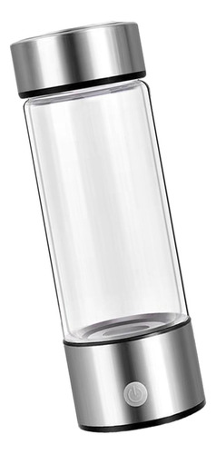 Botella De Agua De Hidrógeno 420ml Generador De Agua Plata
