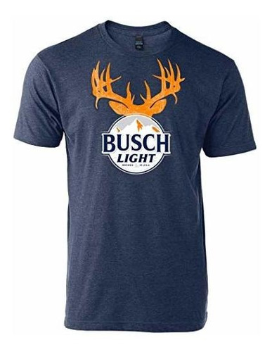 Playeras Para Hombre - Busch Light Hunter Orange Buck Horns 