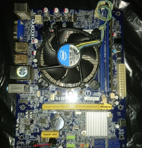 Mainboard Foxconn 1155 + Core I3 3220 + Cooler + 4gb Ddr3