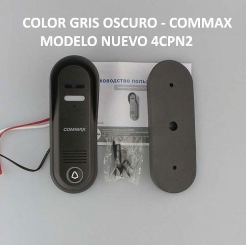 Portero Visor Commax + Frente Antiv Color