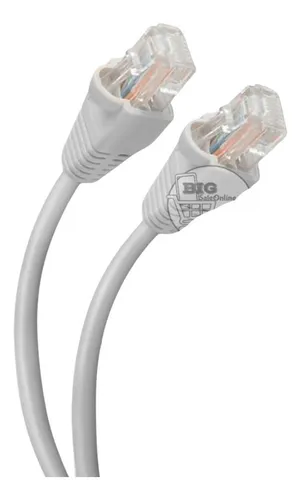 Cable De Red Armado 15 Mts Rj45 Cat 5e Para Internet Datos