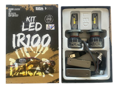 Kit Led Ir100 Dakar 9005 60.000lm