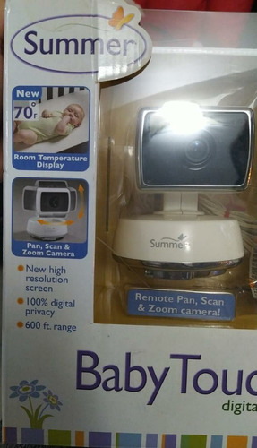 Imagen 5 de 7 de Monitor De Video Para Bebé Summer Baby Touch Boost