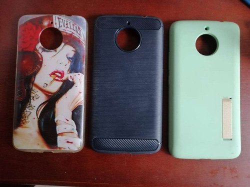 6 Carcasas Para Celular Motorola E4 Plus Por 25mil