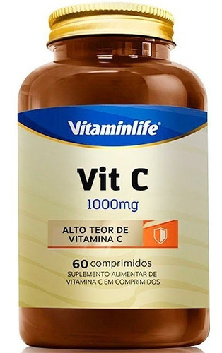 Suplemento Em Cápsulas Vitaminlife Vitaminas Em Pote De 60cc 12 Un