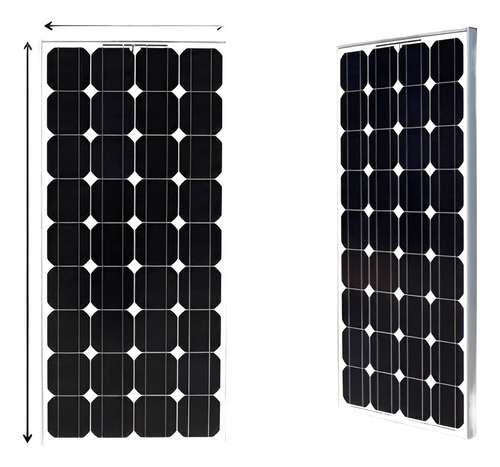 Panel Solar Fotovoltaico 100w Monocristalino
