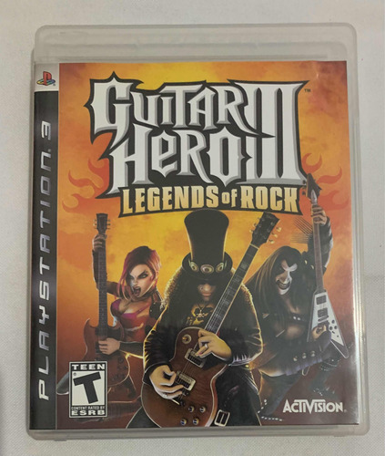 Jogo Ps3 Guitar Hero 3 Legends Of Rock