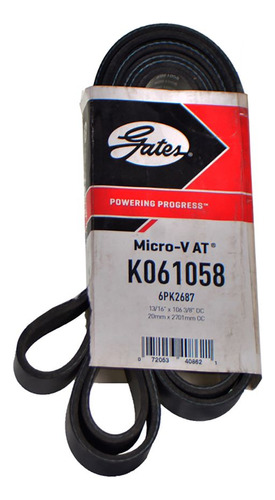 Correa Micro-v Ford 6.2l 6pk2687/90