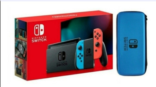 Nintendo Switch Ultimo Modelo + 1 Juego Fisico + Estuche