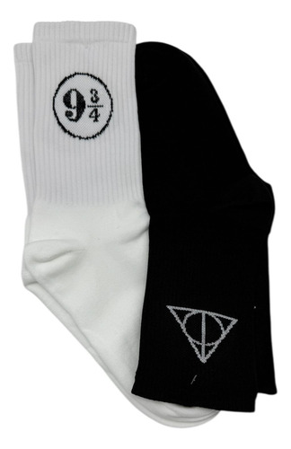 Calcetas Harry Potter 2 Pares Triangulo