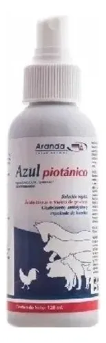 Azul Cicatrizante 120 Ml Desinfectante, Repelente Y Heridas