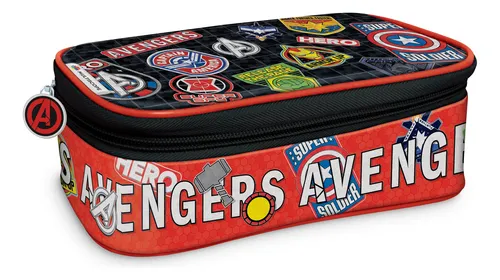 Canopla Cartuchera Multiscope Rectangular C/solapa Avengers