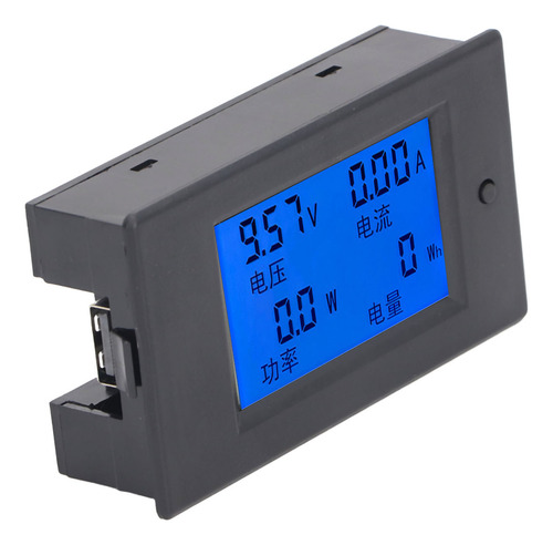 Indicador De Capacidade Da Bateria Monitor Meter Dc Digital