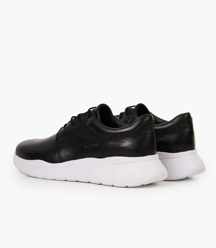 Imagen 3 de 4 de Zapatilla Boating Troms Estilo Deportivo Color Negro Hombre