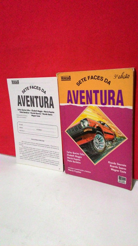 Livro Sete Faces Da Aventura 5ª Edição - Carlos Queiroz (Usado)