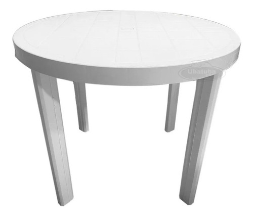 Mesa Redonda Exterior 140x78 C/ Patas Desmontables Plastica 