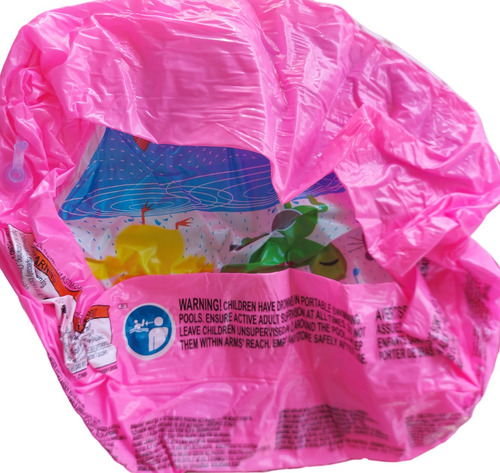 Alberca Inflable Circular Para Bebé Rosa Y Azul Bestway