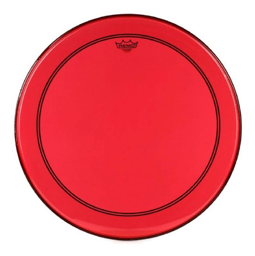 Parche Remo 20 Powerstroke 3 P3-1320-ct-rd Bombo C.red