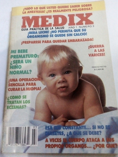 Revista Medix México Embarazo Bebés Col. 1 No. 3