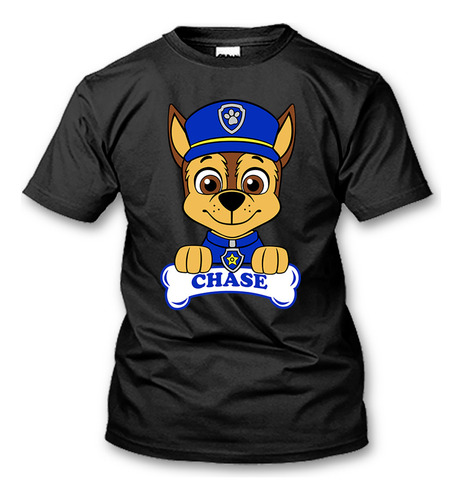 Playera Chase Paw Patrol Todas Las Tallas