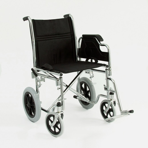Imagen 3 de 7 de Silla Ruedas Transporte + Cinturon. Fs-873