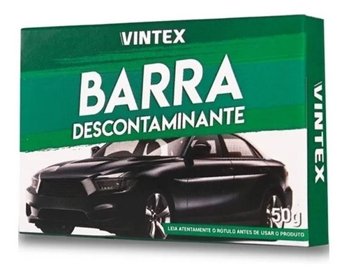 Clay Bar Vonixx Barra Abrasiva V Bar Limpeza Automotiva 50g