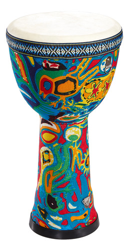 Tambor Africano De Pvc Con Cuerpo De Tambor De 8 Pulgadas, S