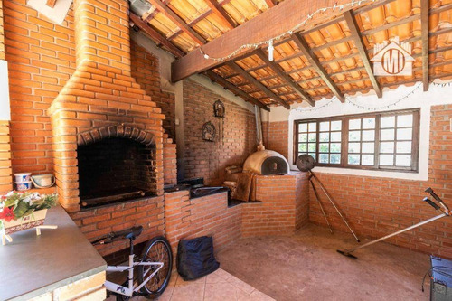 Imagem 10 de 30 de Linda Chácara Arborizada, Lago, Rio Nos Fundos, Piscina, Acesso Asfaltado, 6 Dormitórios À Venda, 6000 M² Por R$ 850.000 - Zona Rural - Pinhalzinho/sp - Ch1206