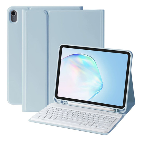 Funda Teclado Para iPad Delgada Inteligente Generacion Lapiz