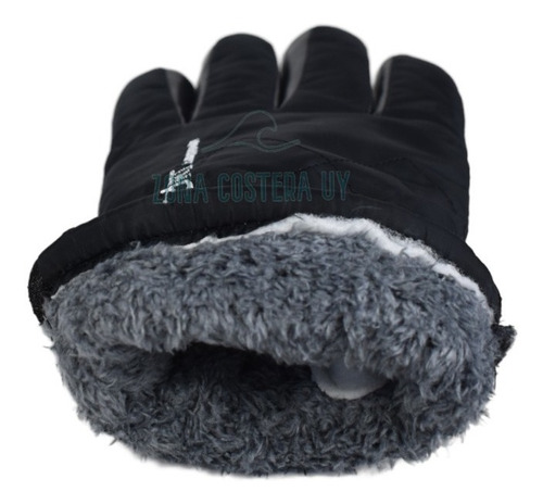 Imagen 6 de 9 de Guantes Impermeables Moto Termico Invierno Senderismo Negro