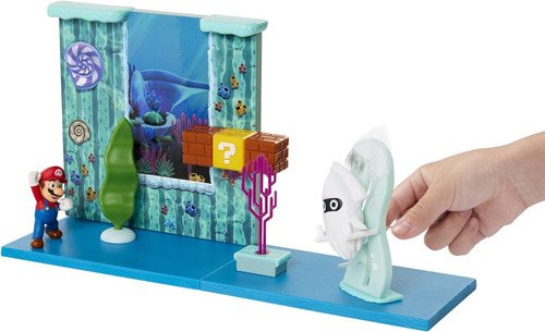 Setr De Super Mario Juego Submarino Jakks Escenario
